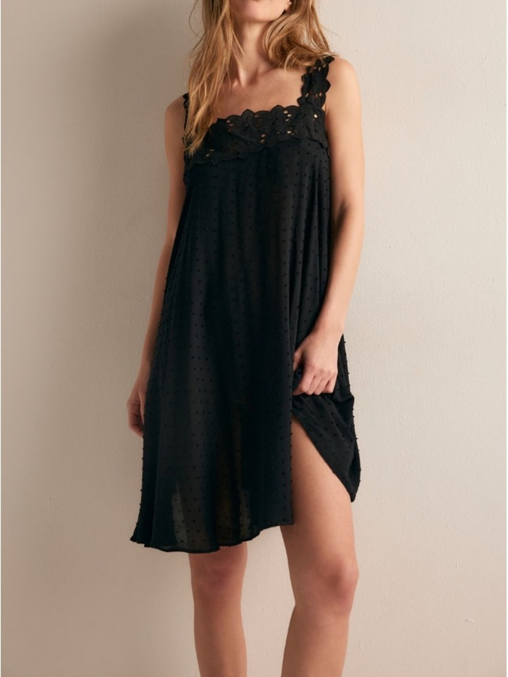 Free People Mini Slip Dress
